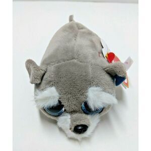 New TY Teeny Tys JACK the Schnauzer‎ Dog 3" Stackable | w/Tags